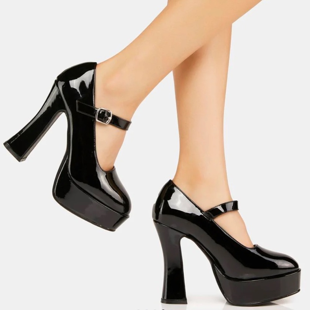 Ellie Platform Mary Janes